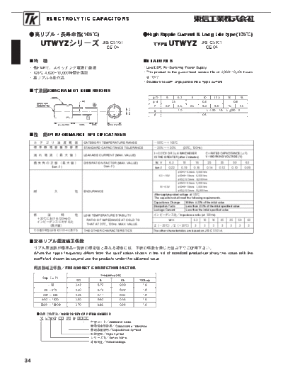 TK [radial] UTWYZ Series