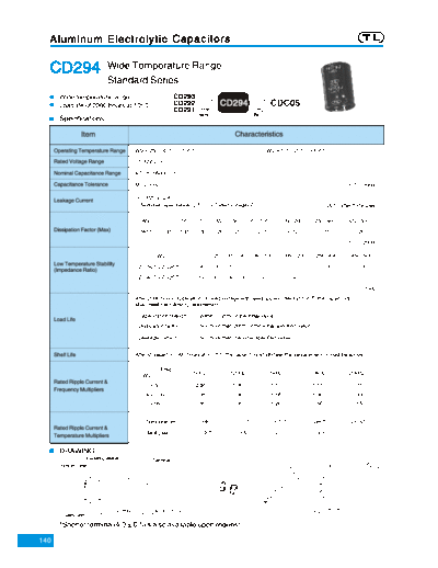 TL (2006)  [snap-in] CD294 Series