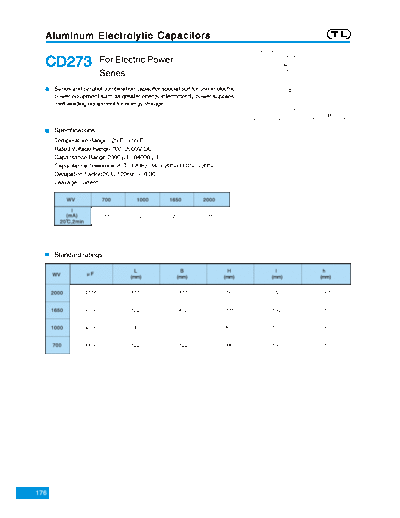 TL (2006)  [screw-terminal] CD273 Series
