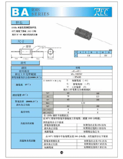 TREC [radial] BA Series