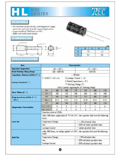 TREC [radial] HL Series