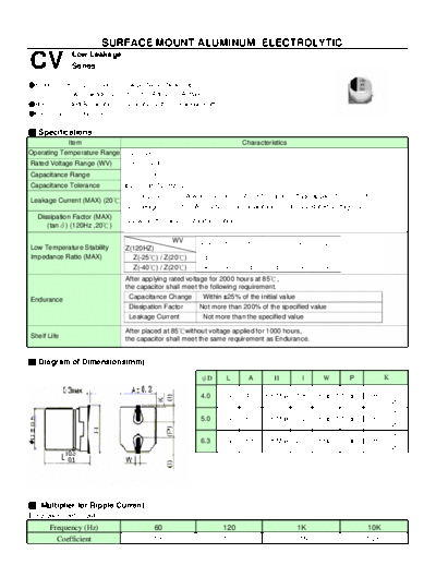 Teapo [smd] CV Series
