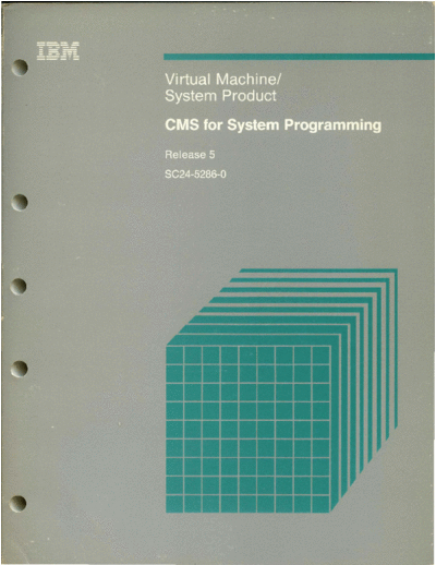 SC24-5286-0_VM_SP_CMS_for_System_Programming_Release_5_Dec86