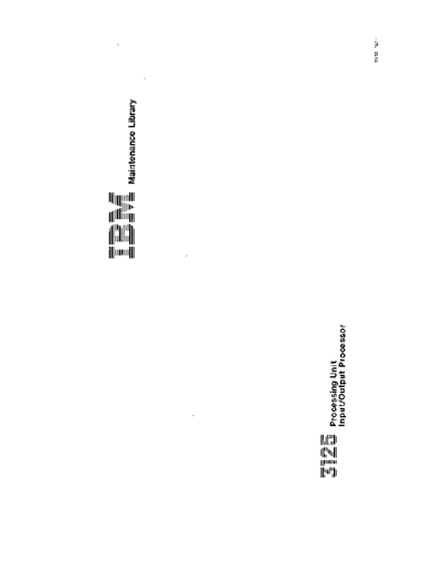 SY33-1063-1_3125_Processing_Unit_Input_Output_Processor_Nov73