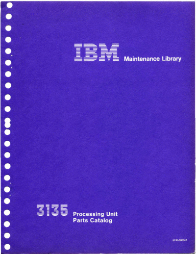 S135-0005-2_3135_Processing_Unit_Parts_Catalog_Feb74