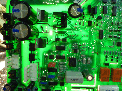 Keithley 2000 open PCB backlight (P1020551)