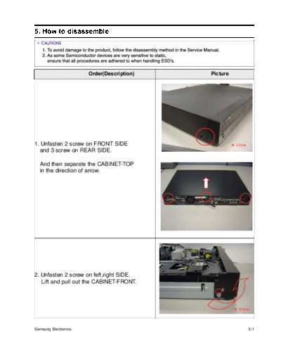 Disassembly & Reassembly