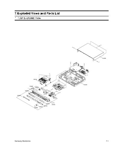 Exploded View & Part List
