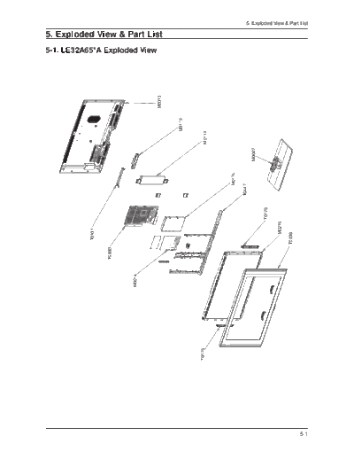 Exploded View & Part List