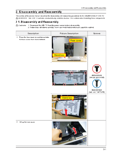 Disassembly & Reassembly