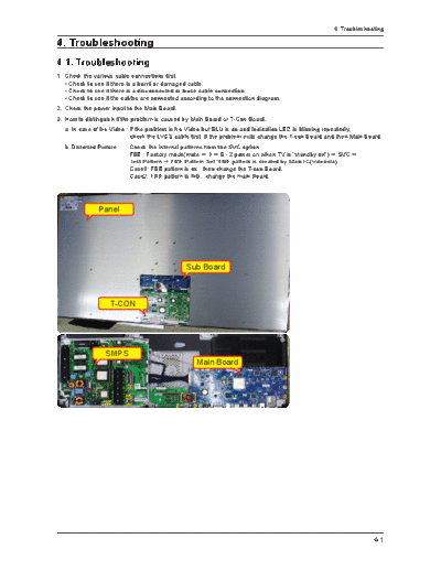 Troubleshooting