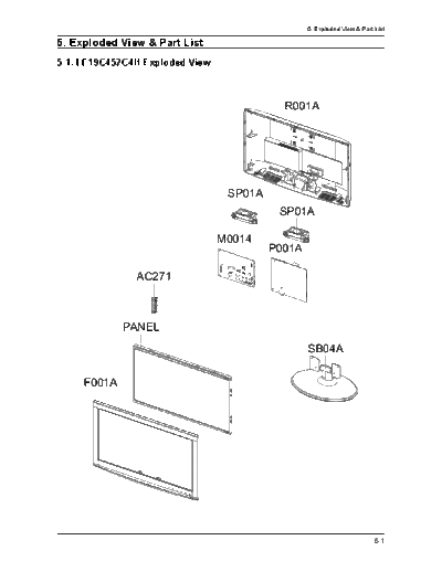 Exploded View & Part List