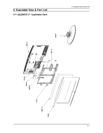 Exploded View & Part List