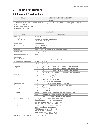 Product Specification