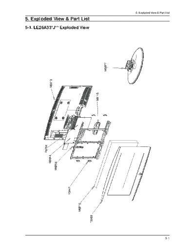 Exploded View & Part List
