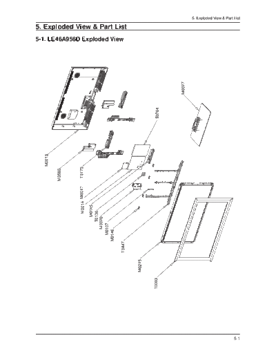 Exploded View & Part List