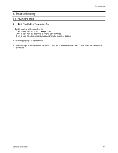 Troubleshooting