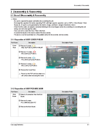 Disassembly & Reassembly