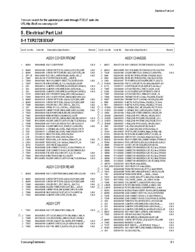 05_ELECTRICAL_PART_LIST