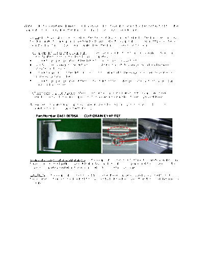 Water under the vegetable drawers