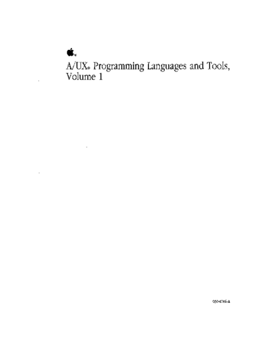030-0786-A_AUX_Programming_Languages_And_Tools_Volume_1_1990