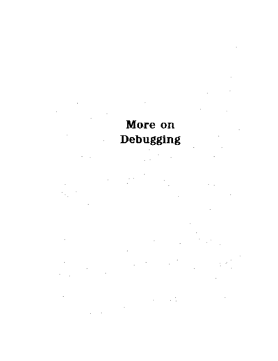 06_More_On_Debugging