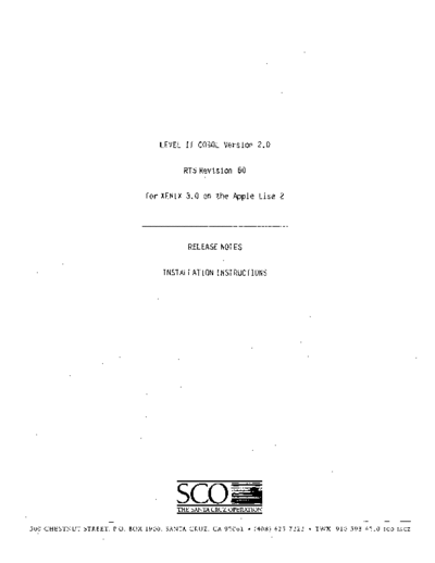 Level_II_COBOL_RTS_Release_Notes_Jul84