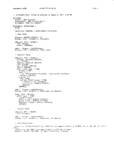 BcdTabDefs.mesa_Oct77