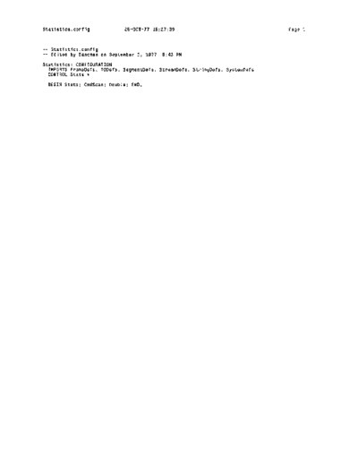 Statistics.config_Oct77