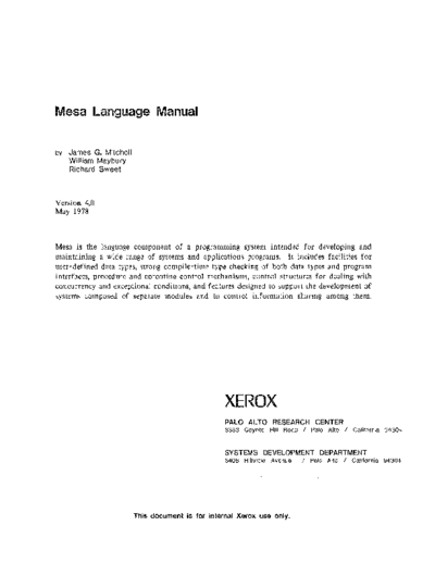 Mesa_Language_Manual_Version_4.0_May78