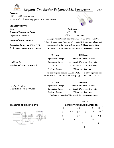 Yimtek [polymer thru-hole] PSR Series