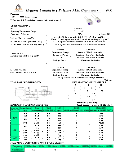 Yimtek [polymer thru-hole] PXR Series