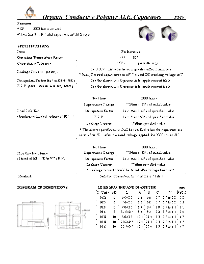Yimtek [polymer smd] PMV Series