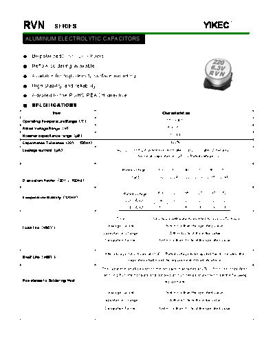 Yikec [smd] RVN Series