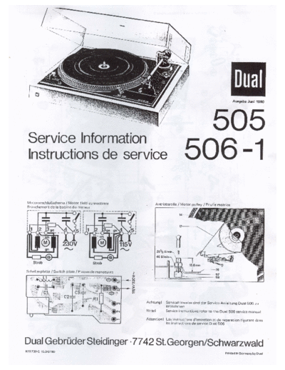 Dual-506-1-Service-Manual