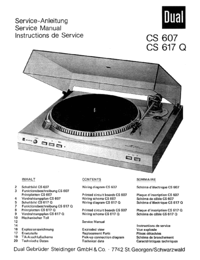 Dual-607-617-Q-Service-Manual