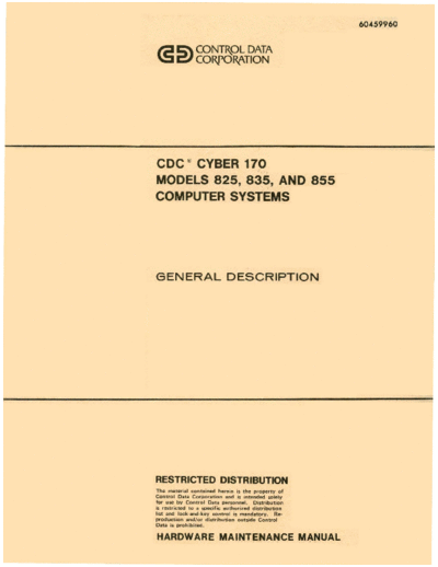 60459960A_Cyber_170_Model_825_835_855_General_Description_Jul82
