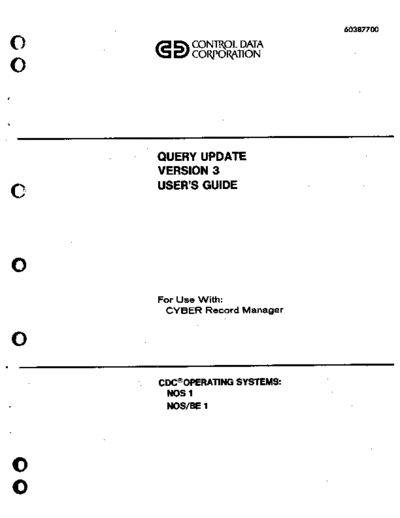 60387700B_Query_Update_Version_3_Users_Guide_Jul81