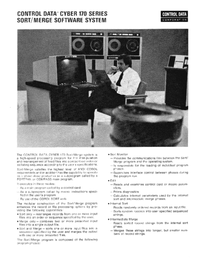 Cyber170_SortMerge_Mar74