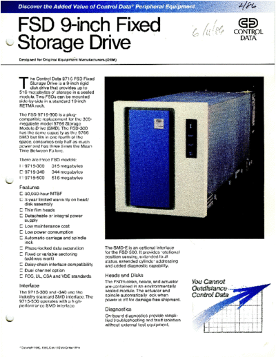 CDC_9715_FSD_Brochure_Feb86