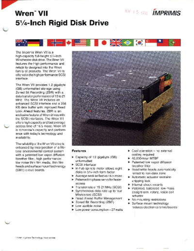 CDC_Wren_VII_Brochure_Nov88