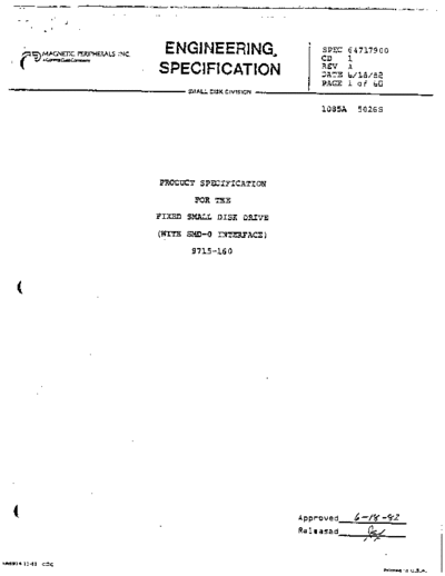 64717900rA_FSD_9715-160_ProdSpec_Jun82