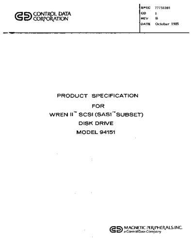 77738208_94151_Wren_II_SCSI_Product_Specification_Oct85