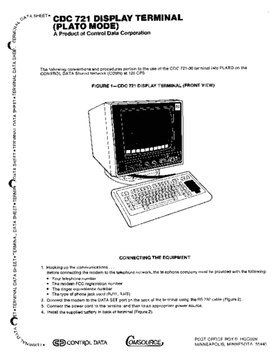 CDC_721_PLATO_Mode_Terminal_Data_Sheet