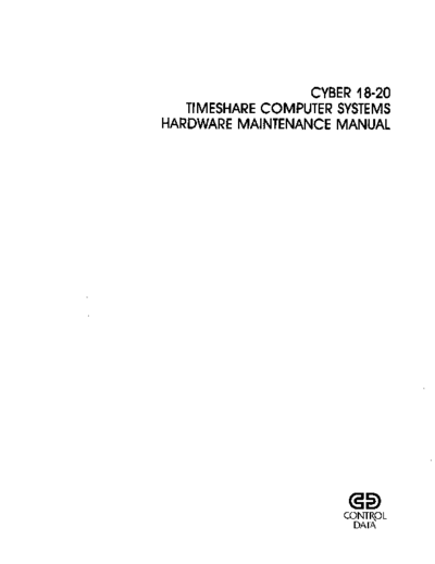 76361304_Cyber18-20_TS_HardwareMaint_1979