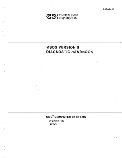96769450D_MSOS_Version_5_Diagnostic_Handbook_Jan81