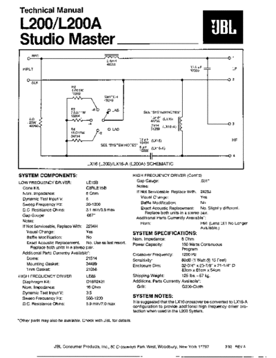 hfe_jbl_l200_200a_technical_manual_en