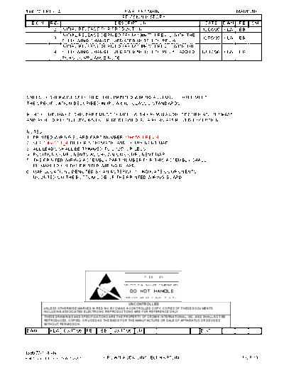 PRX Series Amp Parts List