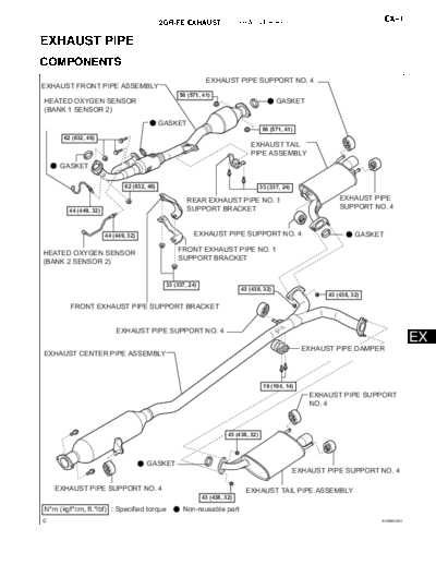 2GR-FE_Exhaust