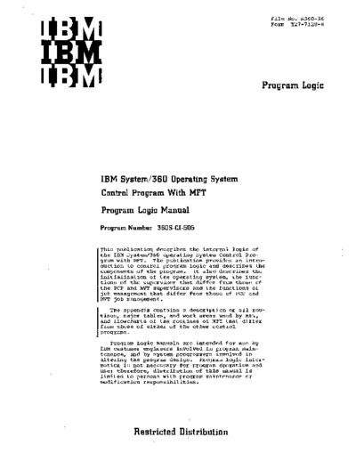 Y27-7128-4_Control_Program_With_MFT_Rel18_PLM_Jun69